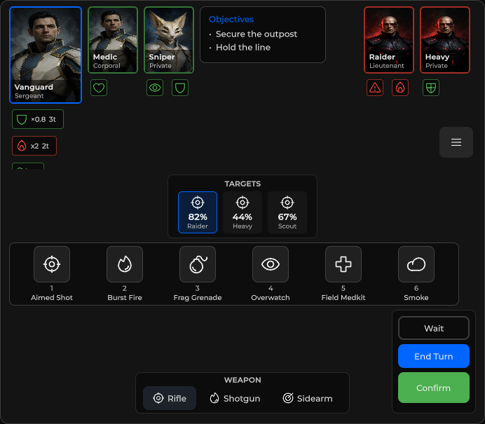 HUD presets