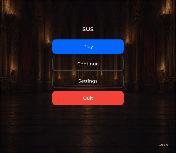 Main menu