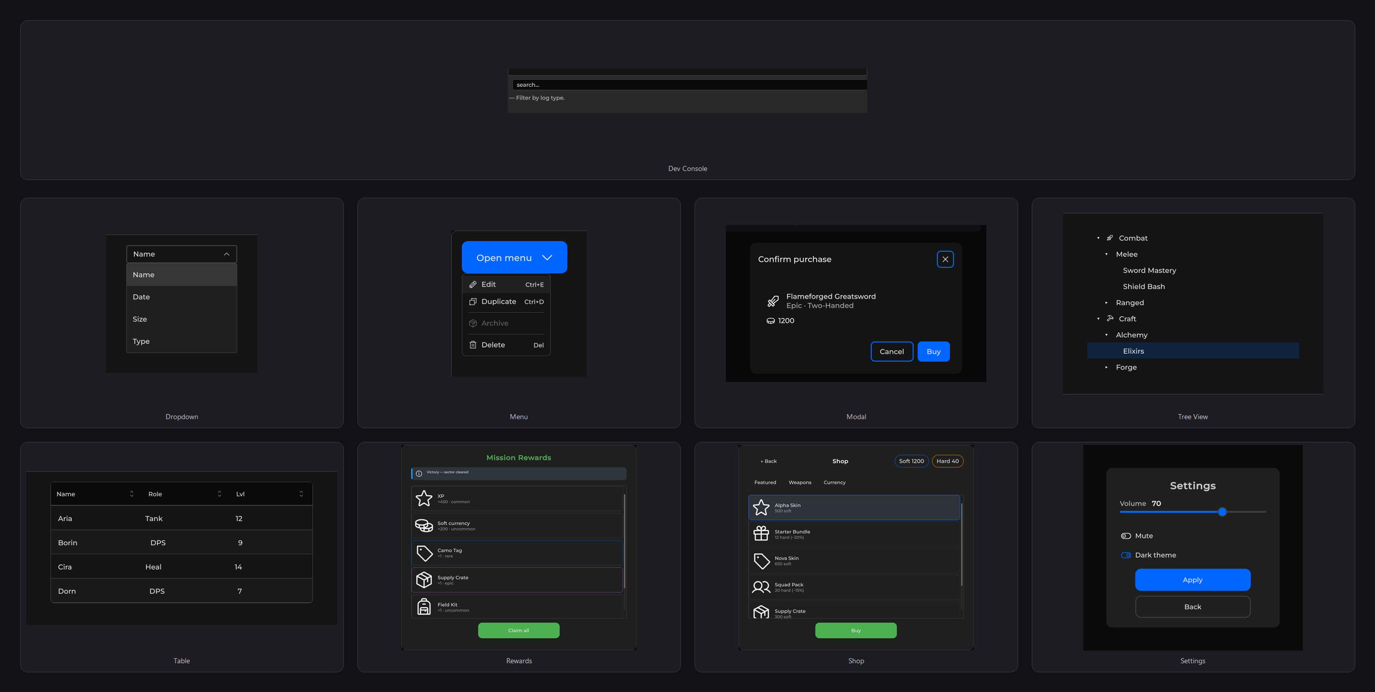 Component library